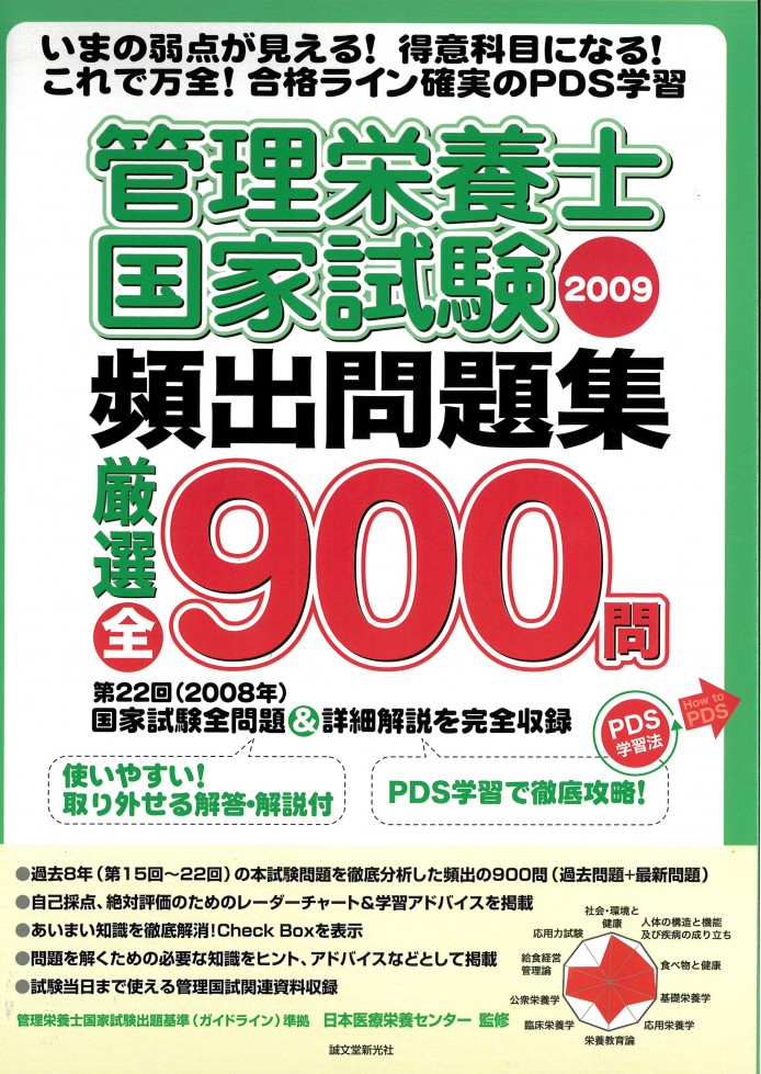 ※40 管理栄養士国家試験頻出問題集2009　～厳選全900問～